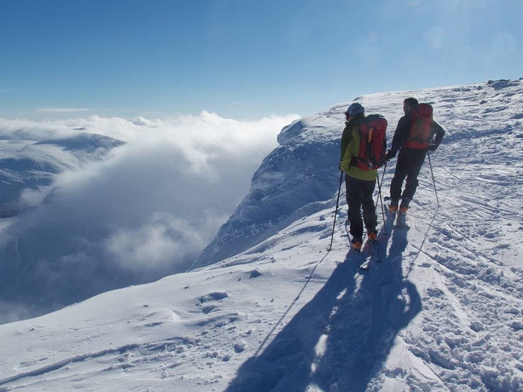 Ski touring in Scotland